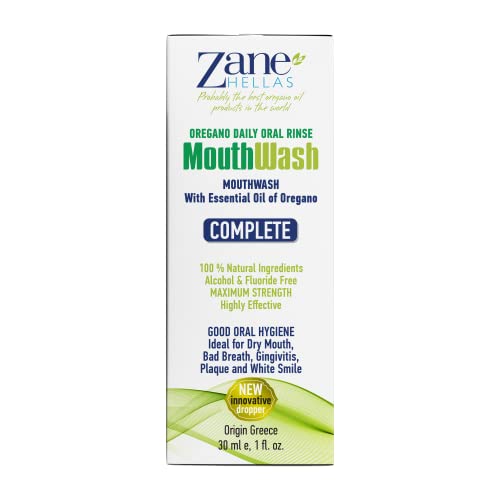 Mouthwash with oregano oil