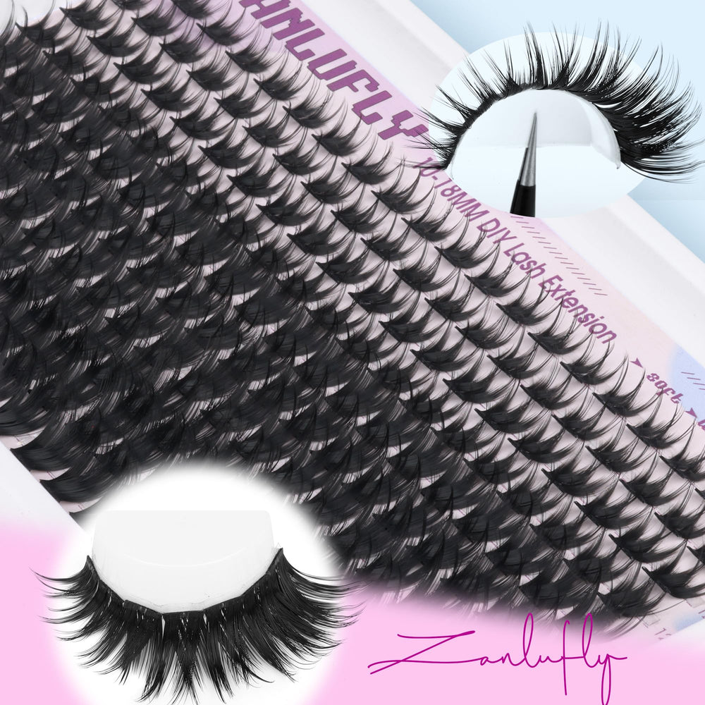 ZANLUFLY natural 3D effect lashes for subtle volume