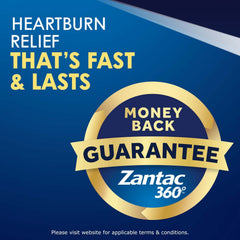 Zantac 360 daily-use visual suggesting routine acid control
