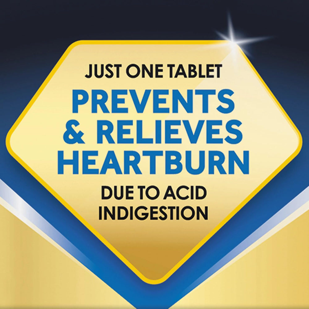 Zantac 360 tablets close-up highlighting small, easy-to-swallow pills