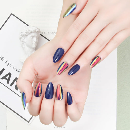 ZANVIA nail kit showing 24 nails in 12 sizes for precise fit.
