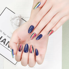 ZANVIA nail kit showing 24 nails in 12 sizes for precise fit.