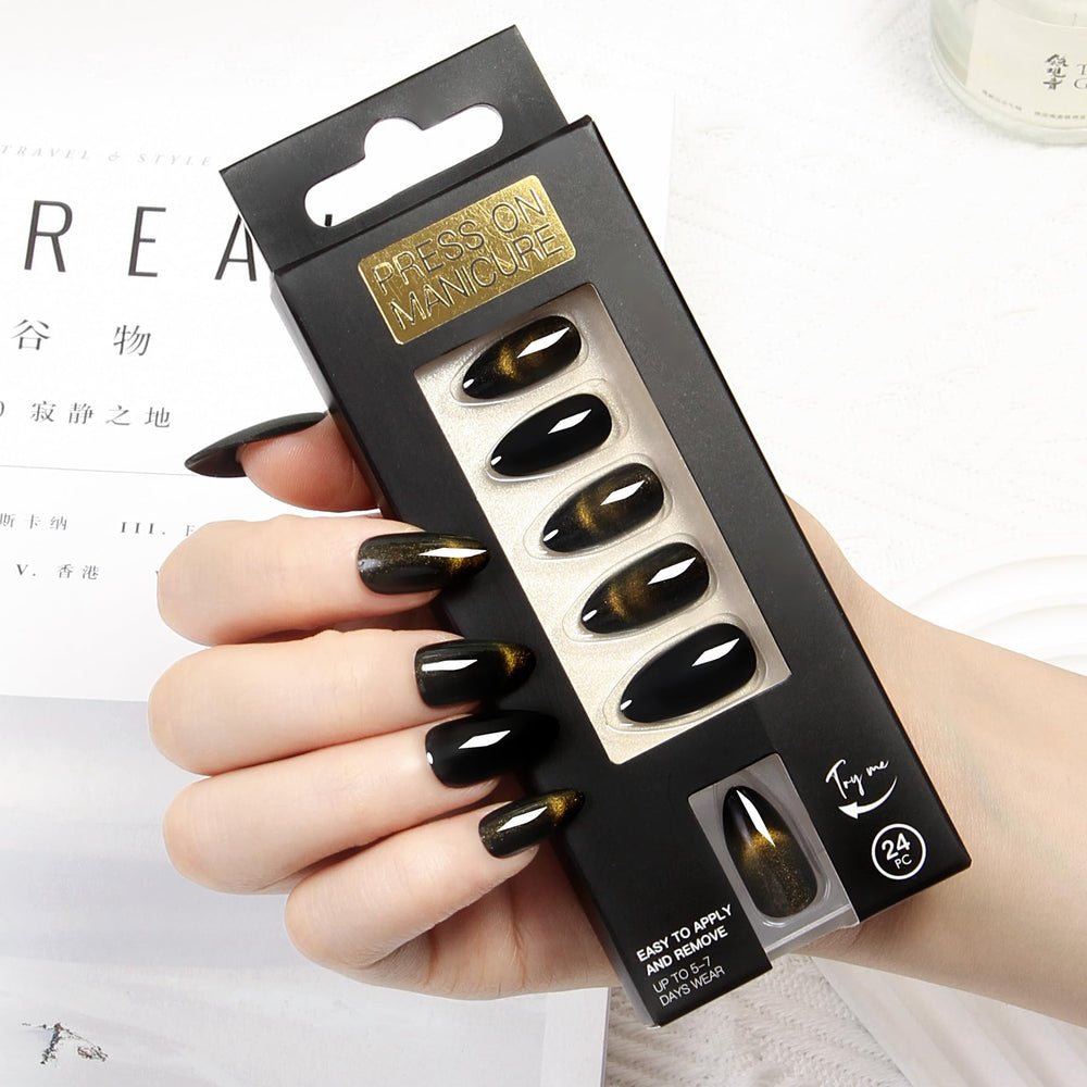 ZANVIA Cat Eye Mysterious Shine nails reflect lighting for premium looks