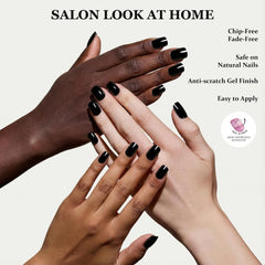 ZANVIA pre-applied jelly glue nails for effortless peel-and-stick application