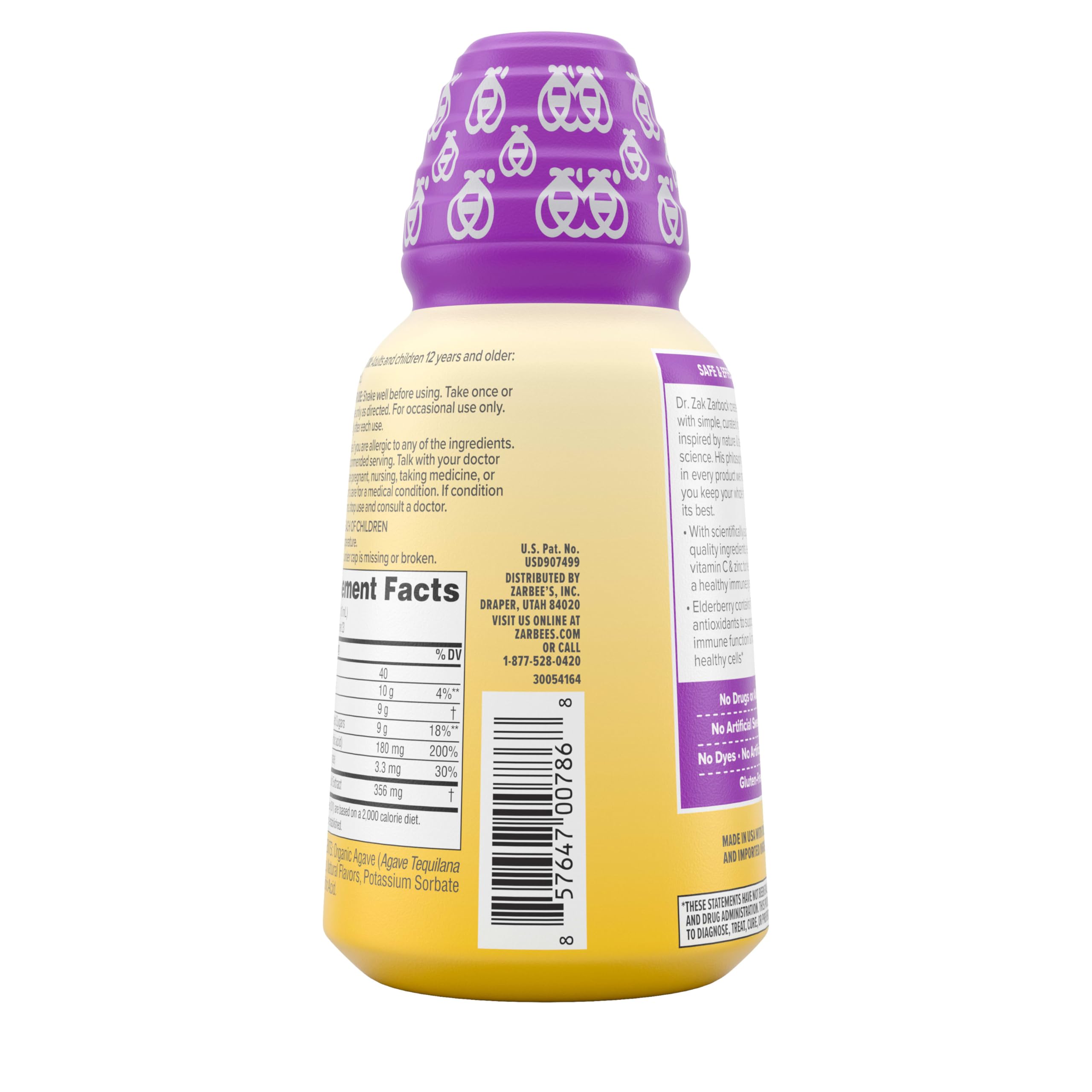 Gluten-free and artificial-free label representation