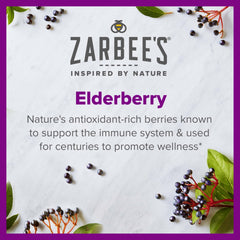 Kid-friendly usage for ages 12+ shown for daily immune syrup