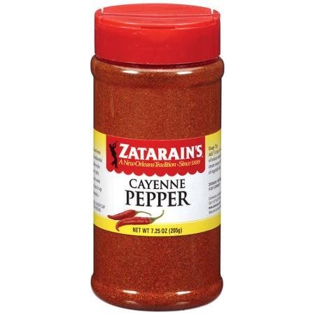 Zatarain's Cayenne Pepper 7.25 oz jar