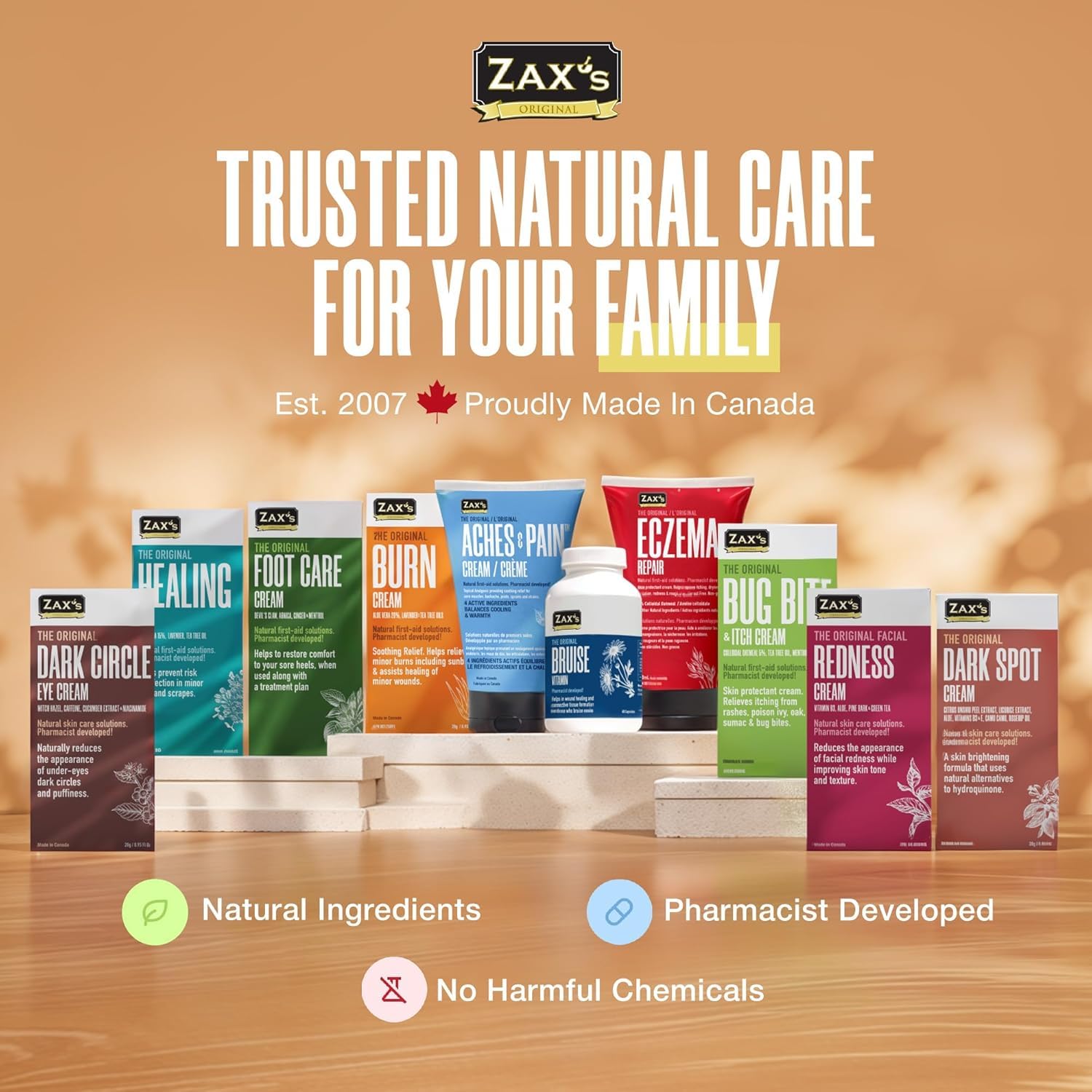 Canadian family-made branding and packaging