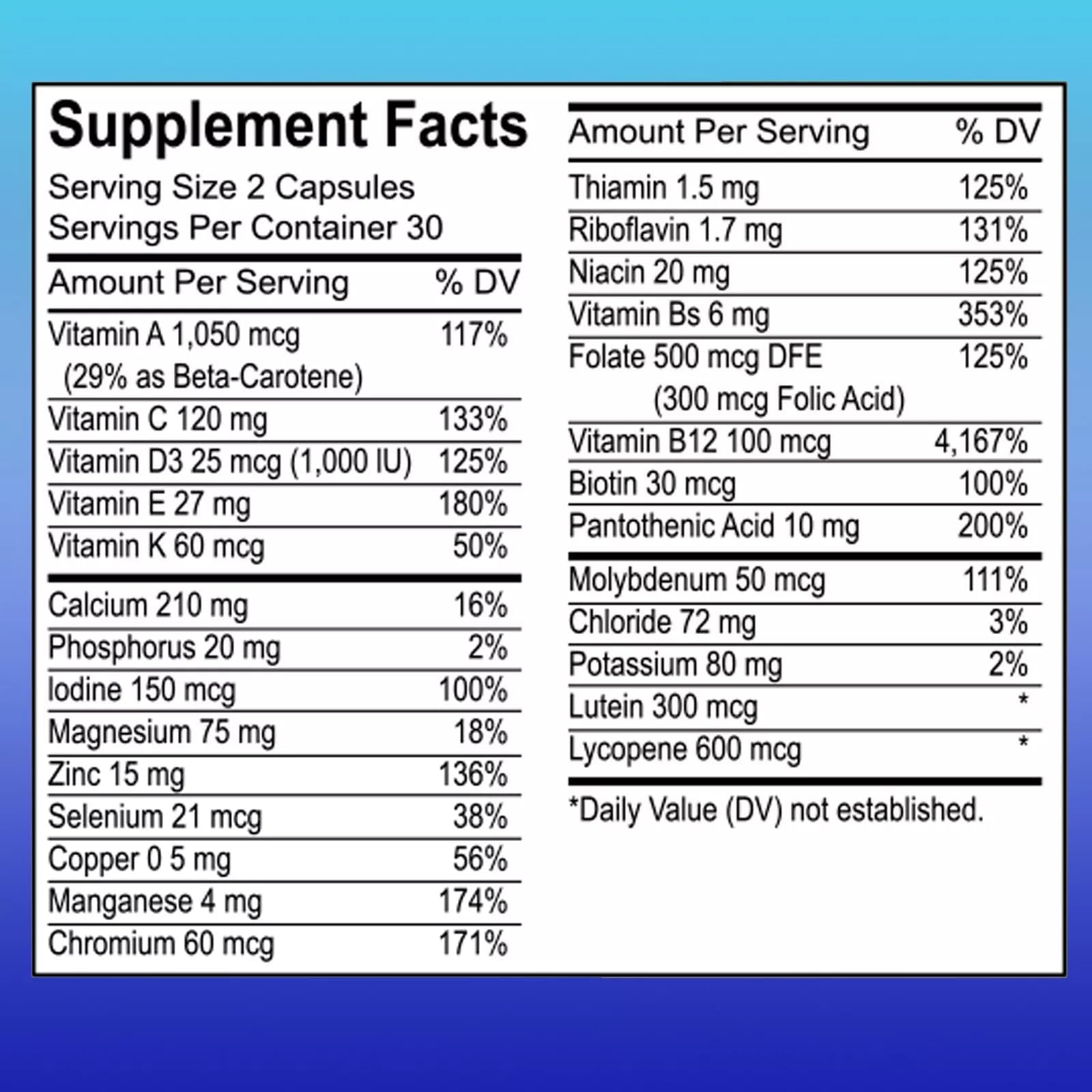 Non-GMO label on ZAYMAN Minis Multivitamin for Men 50+
