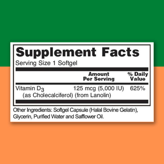 Close-up of safflower oil base used in Zaytun Vitamin D3 5000 IU