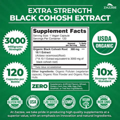 Bottle showing 120 vegan capsules and 4 month supply
