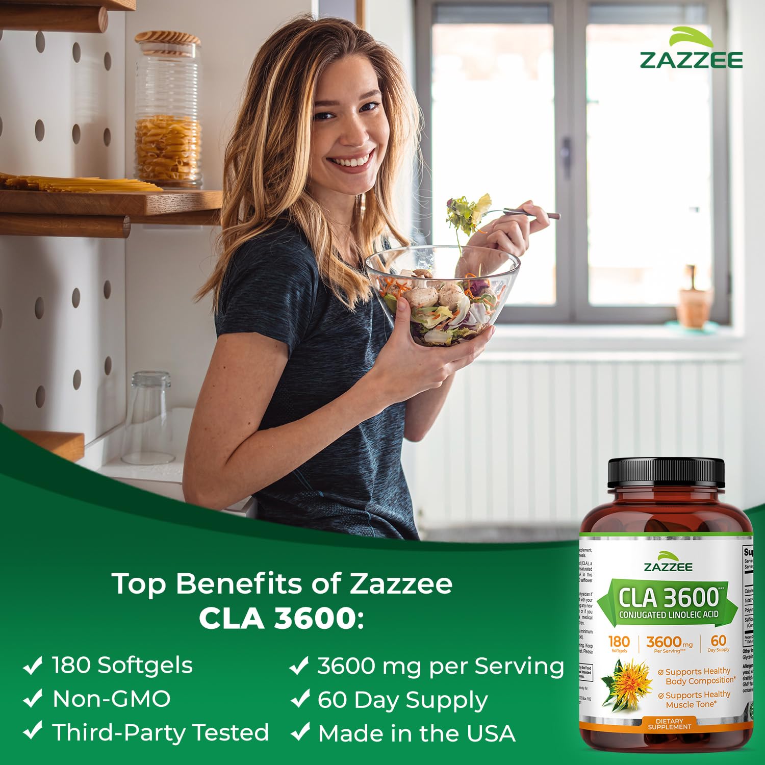 CLA 3600 serving size information