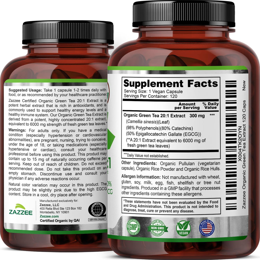 Close-up of 6000 mg strength per capsule label