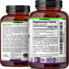 Milk thistle for liver detox and healthy liver support