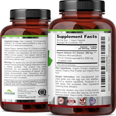Manufactured in USA facility for Valerian Root extract