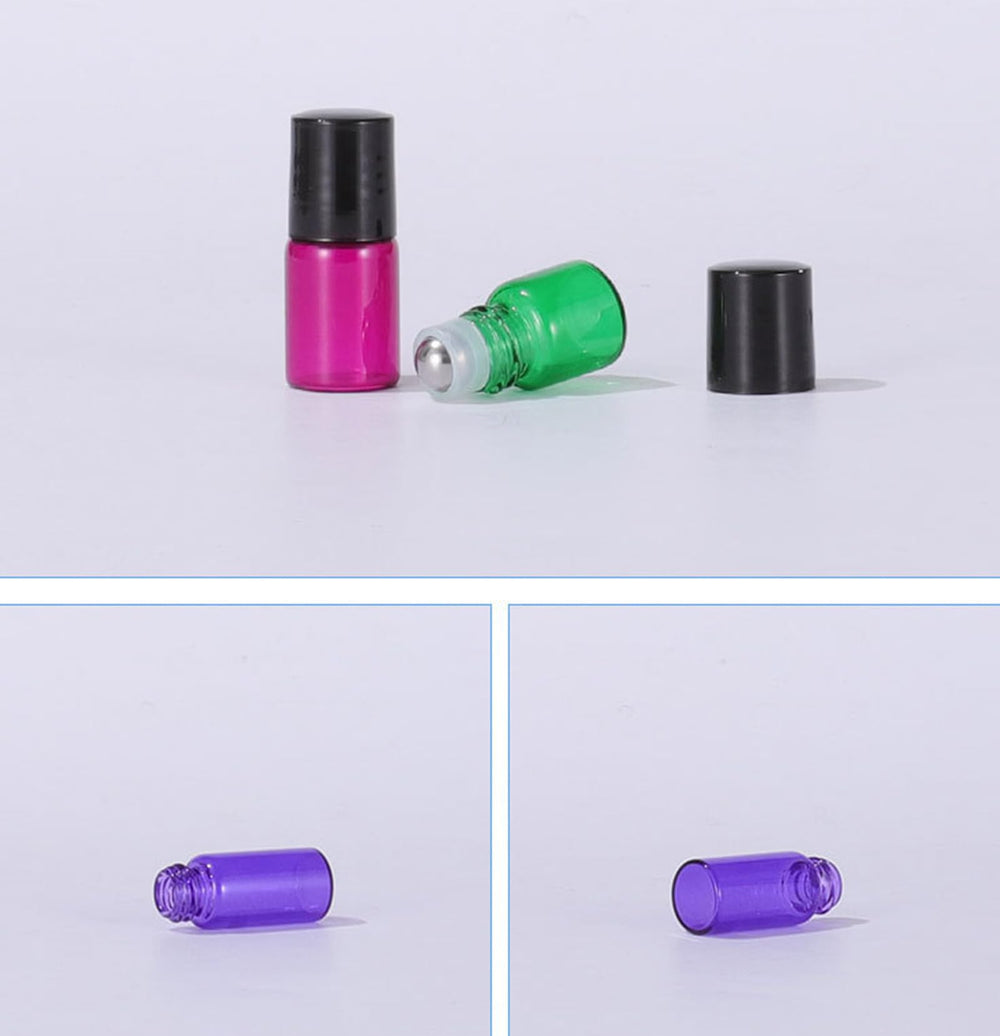 ZbFwmx 1ml dropper and metal ball roller for precise application.