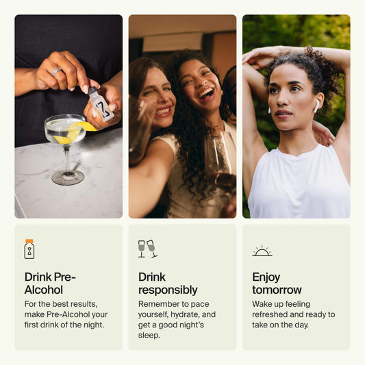 ZBiotics Pre-Alcohol Probiotic Drink bottle