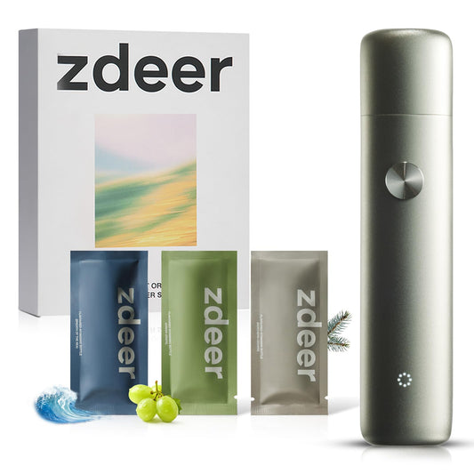ZDEER Smart Electric Oral Spray device with replaceable flavor cartridges