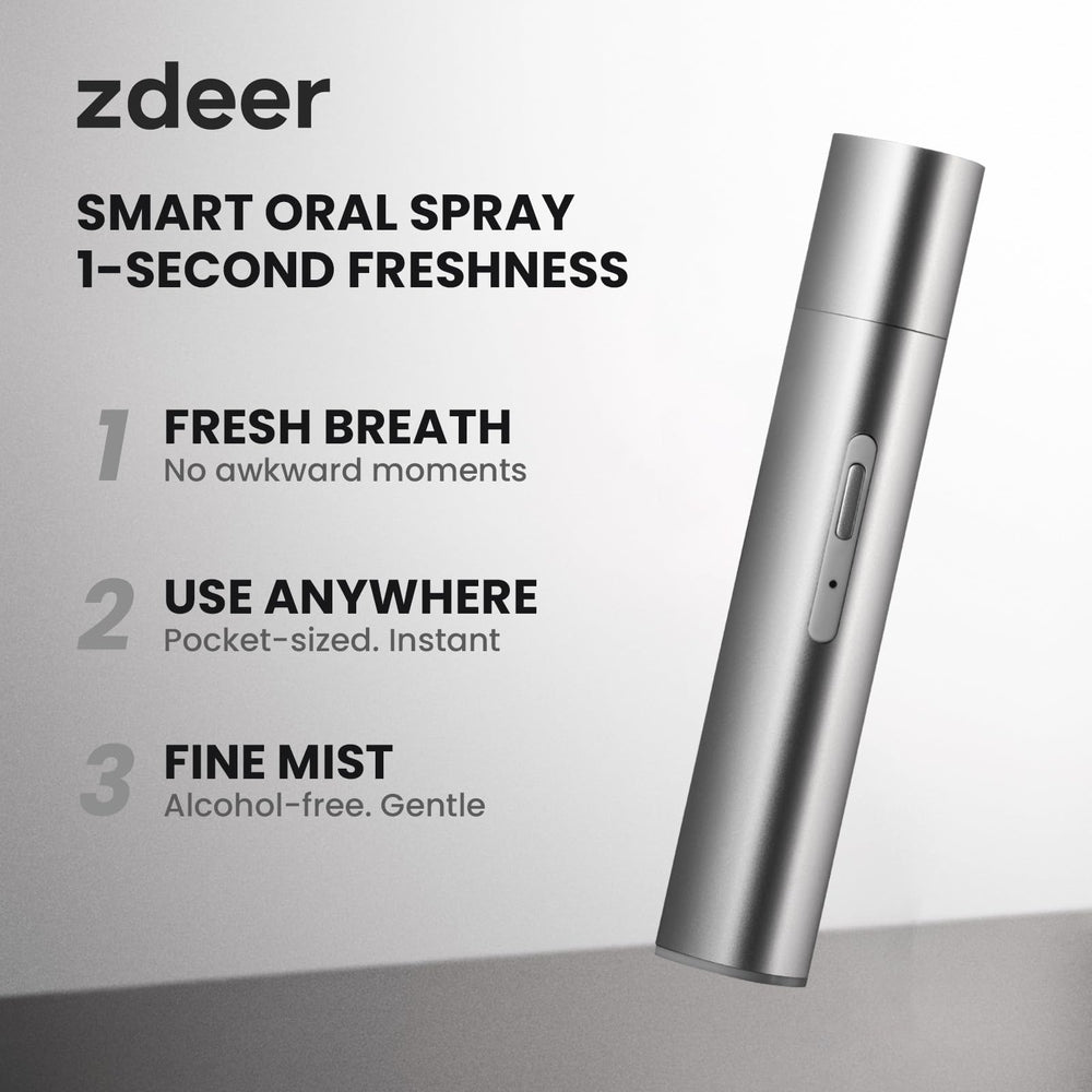 ZDEER Fresh Smart Oral Spray back view