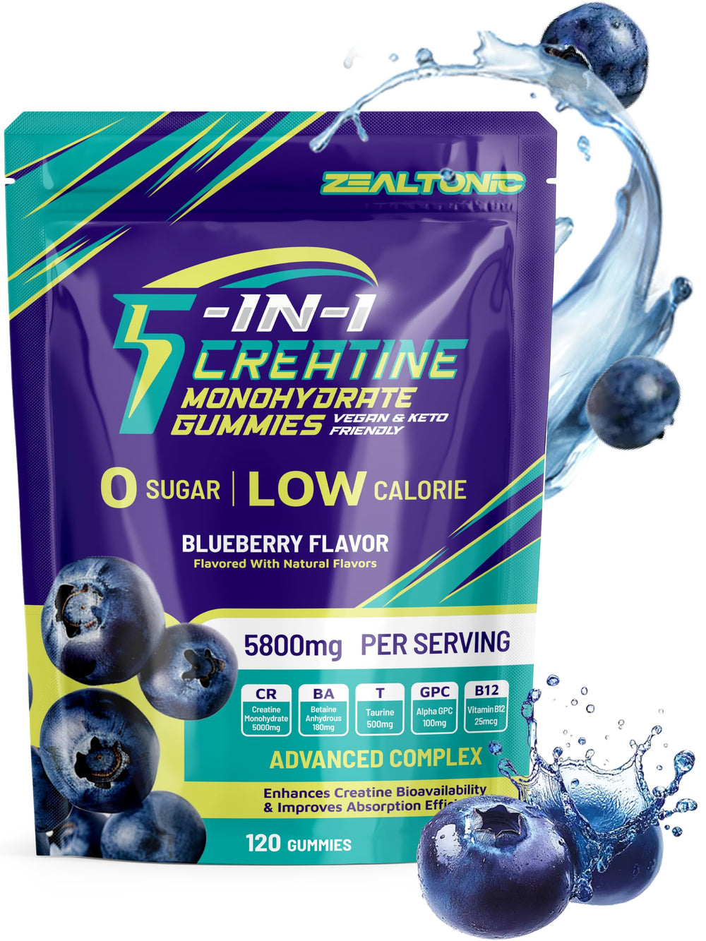 Gummies supporting muscle growth, strength and faster recovery