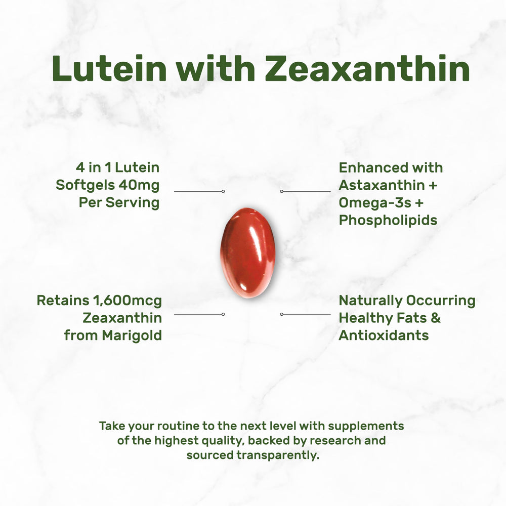 Zeaxanthin derived from marigold extract per serving