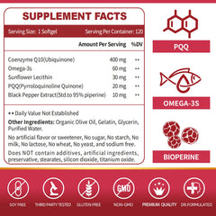 Graphic showing absorption-enhancing ingredients Black Pepper Extract and Sunflower Lecithin