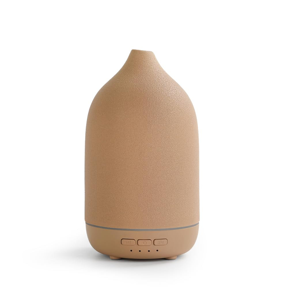 ZEIGGA LAB 120ml ceramic essential oil diffuser – front view