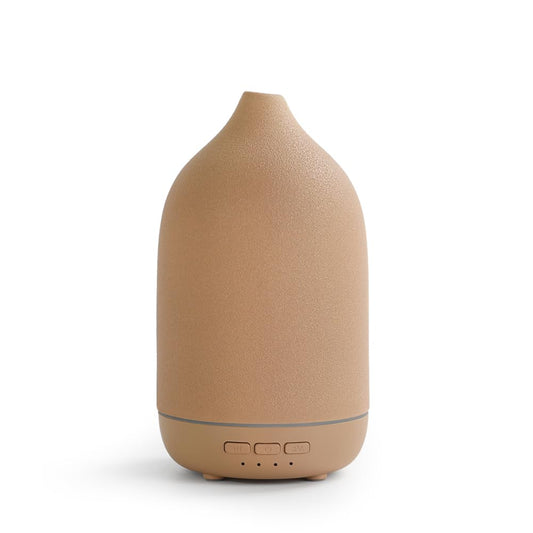 ZEIGGA LAB 120ml ceramic essential oil diffuser – front view