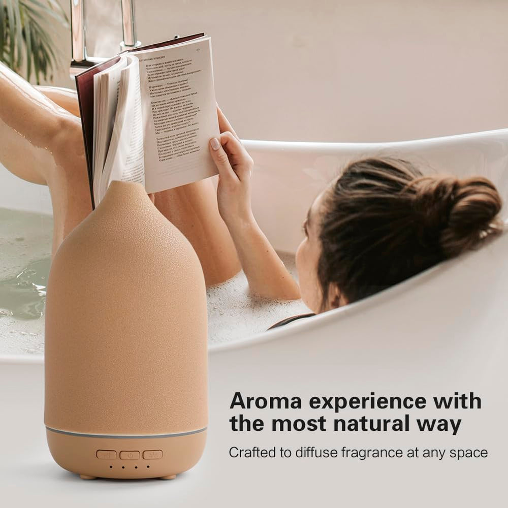 Diffuser placed in living room for room up to 250 sq ft