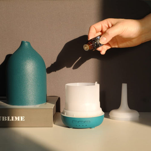 Ceramic diffuser 100ml for large spaces close-up top