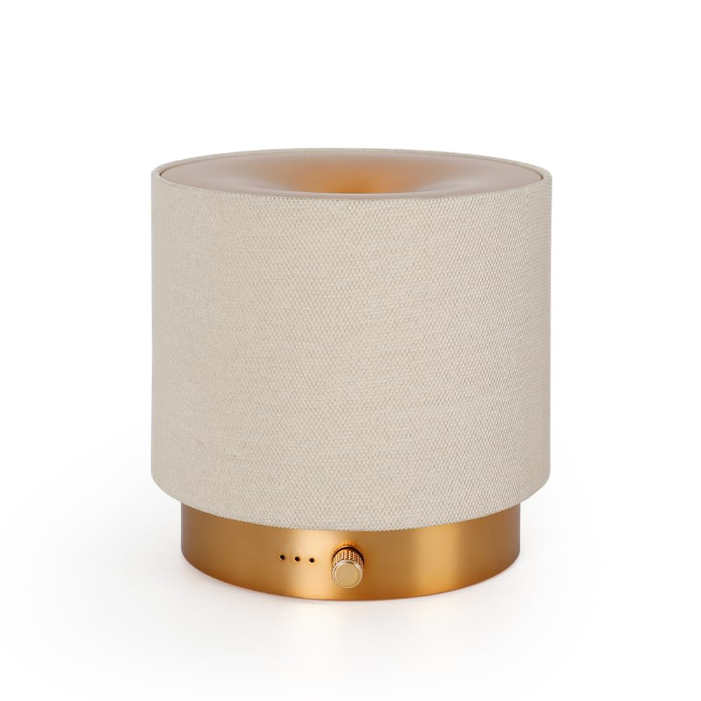 ZEIGGA LAB Elegant fabric aroma diffuser front view - M35 Gold