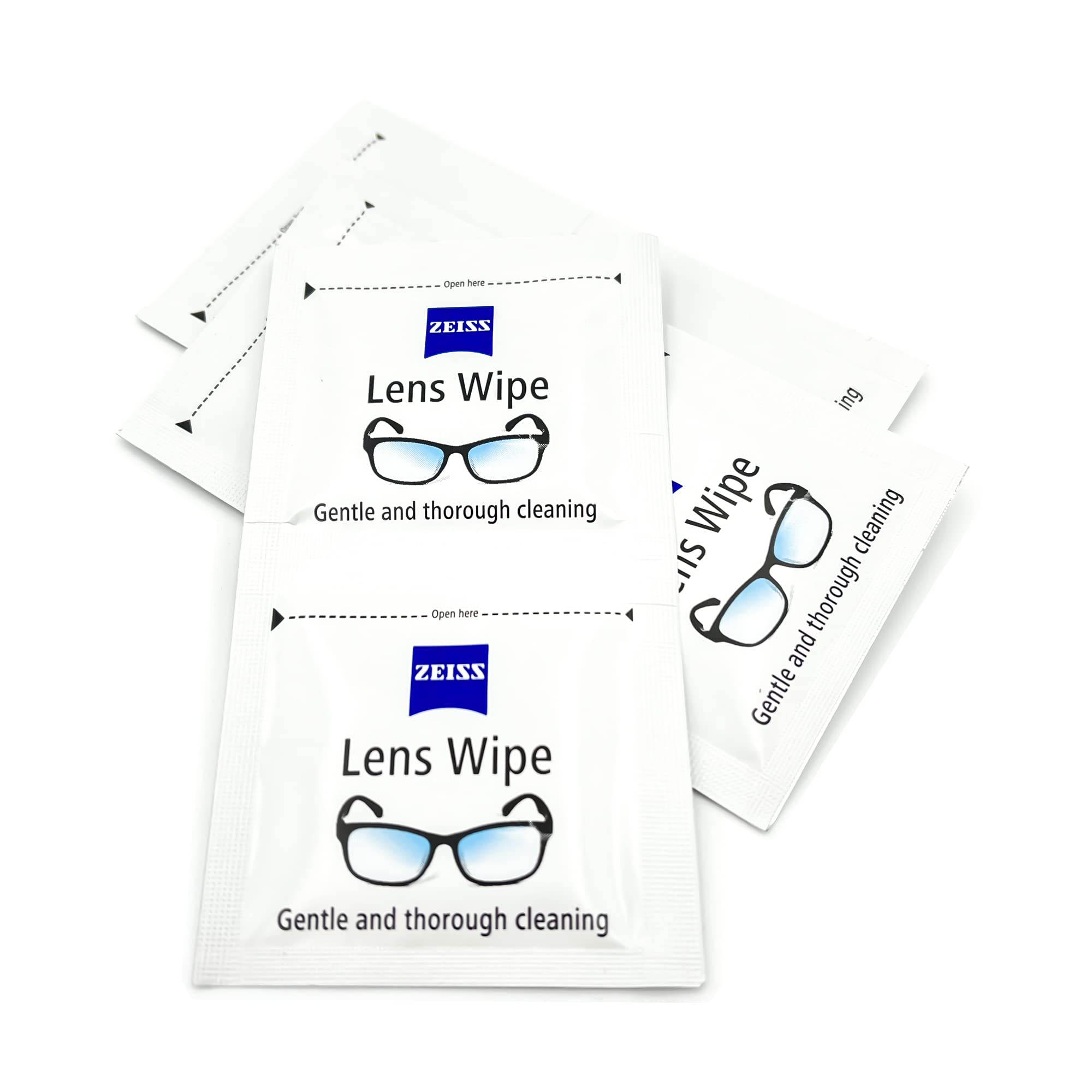 Streak-free cleaning on lens surface