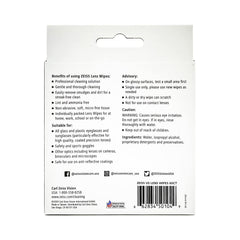 Portable 120-pack travel kit for lens cleaning