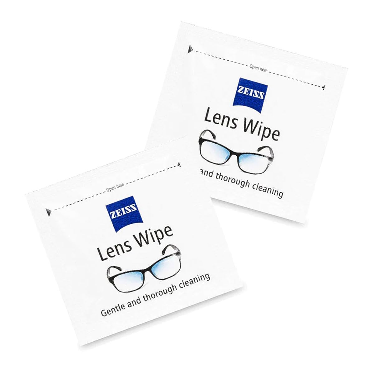Close-up of wipe texture for coated optics