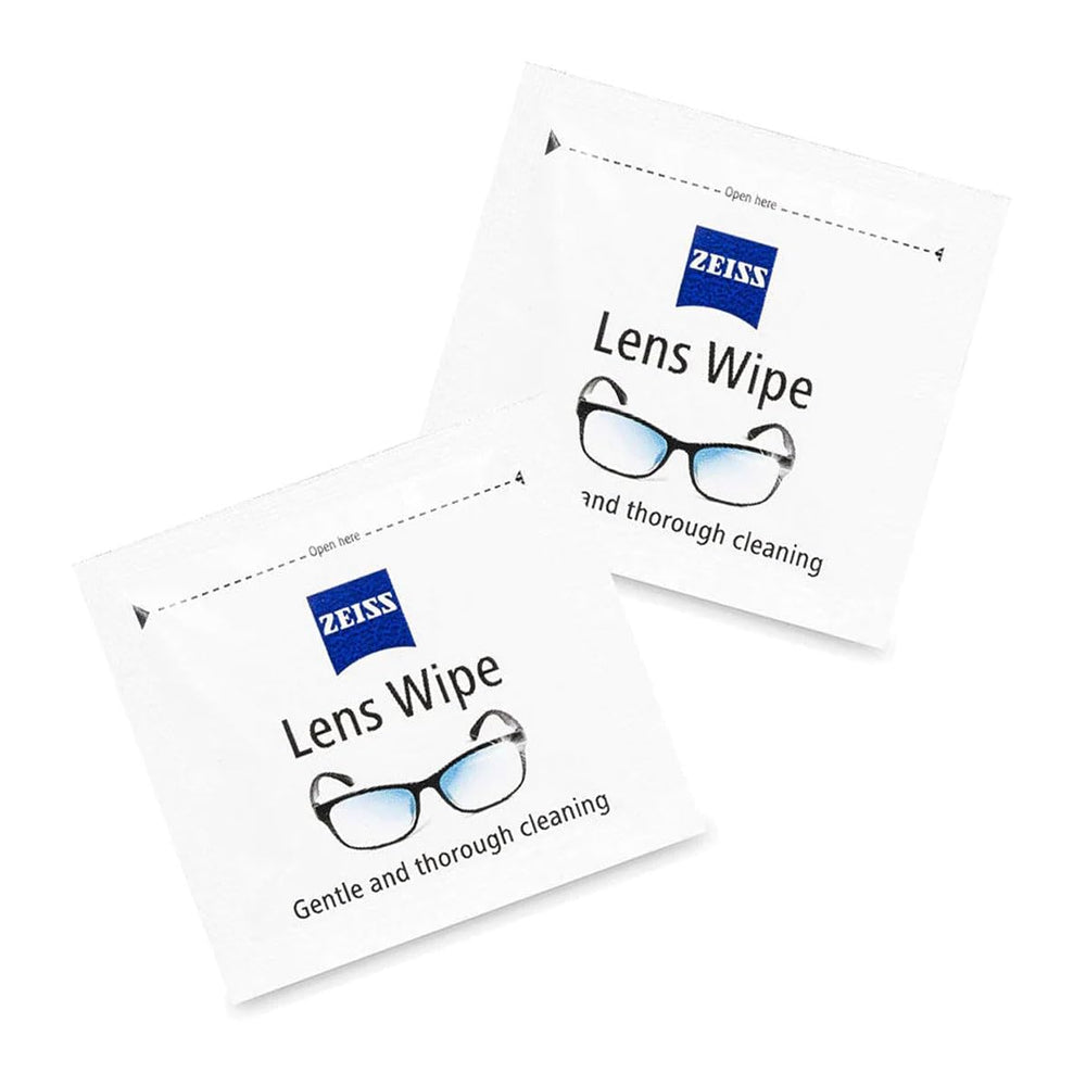 Close-up of wipe texture for coated optics