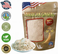 Zen Ginseng Powder showcasing high-potency ginsenosides