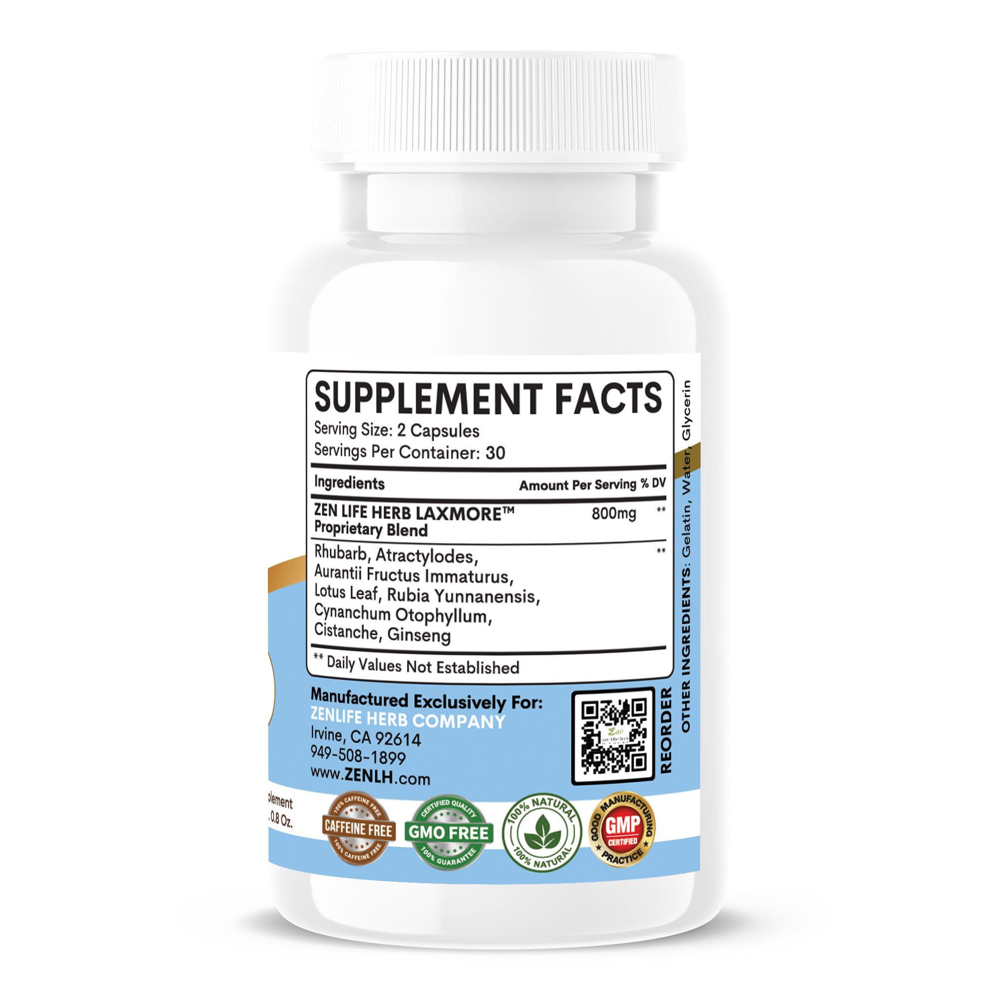 Customer daily routine with LAXMORE capsules
