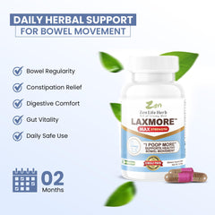 Plant-based formulation of LAXMORE capsules