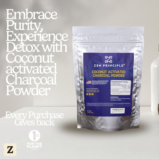 Charcoal powder for teeth whitening