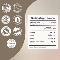 Zen Principle collagen powder scoop for easy daily measuring and use