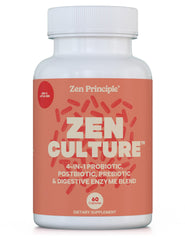 Zen Principle Zenculture bottle front view with label