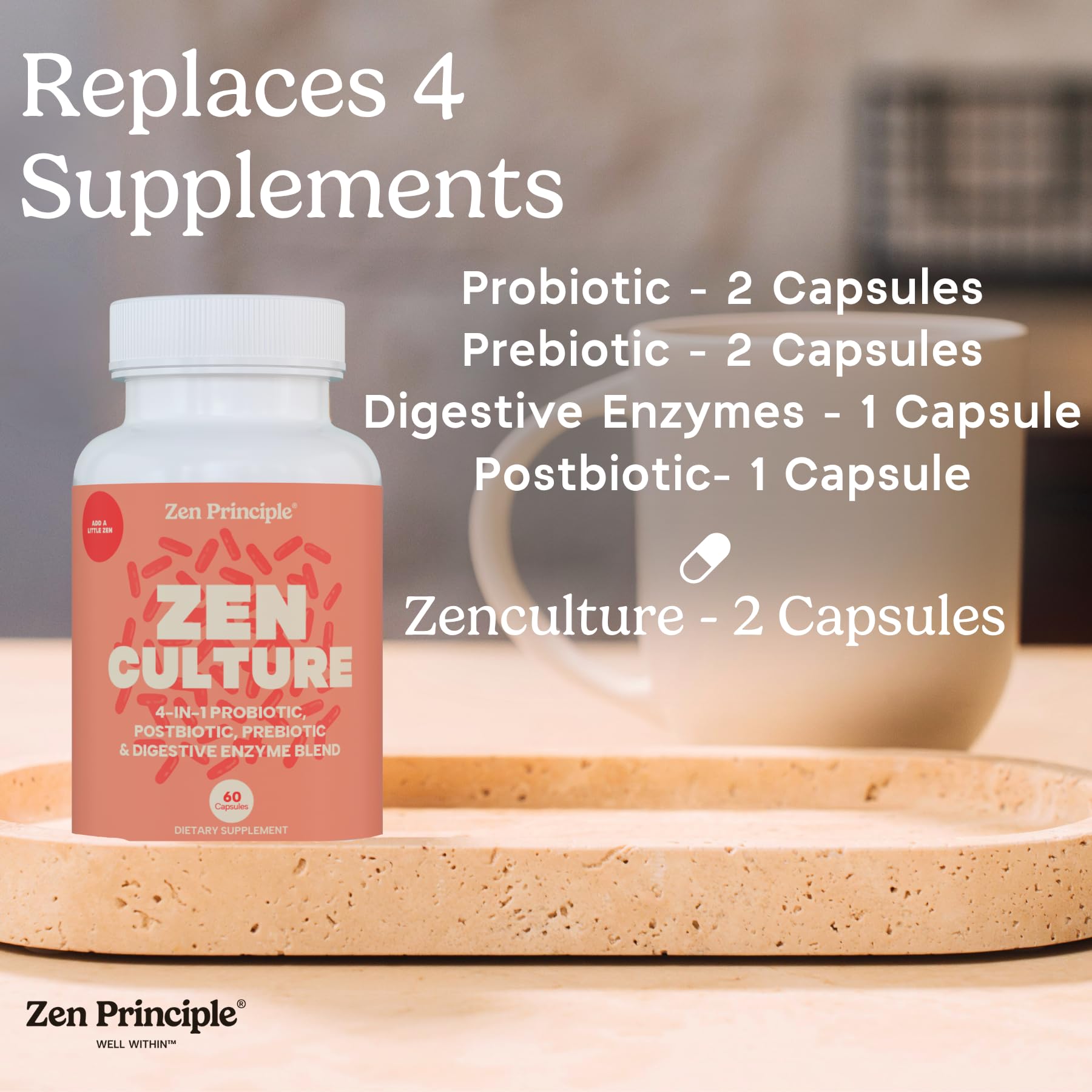 Women’s health focus with gut health benefits imagery