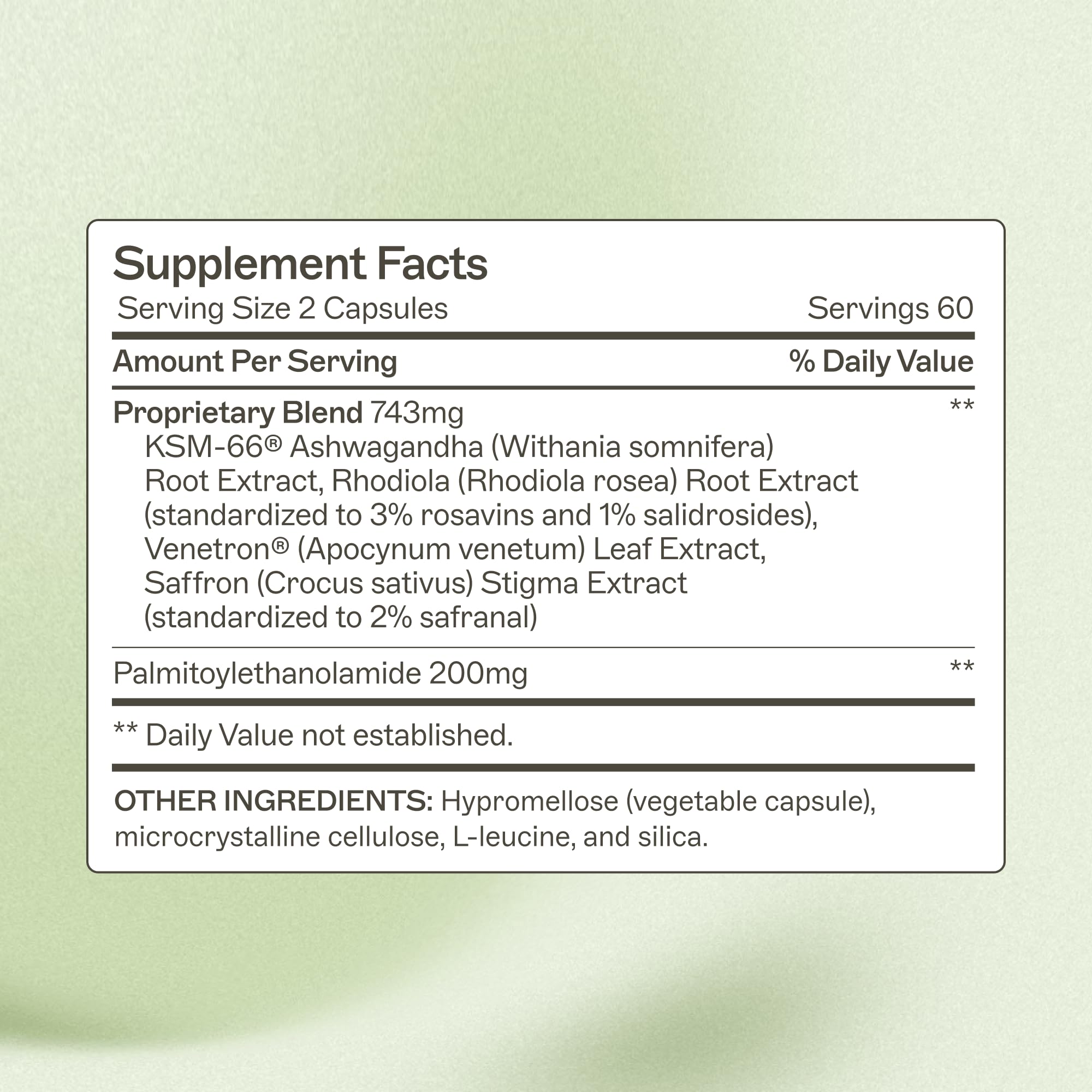 ZenAdapt adaptogen blend packaging