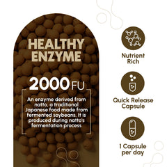Nattokinase 2000 FU per capsule detail