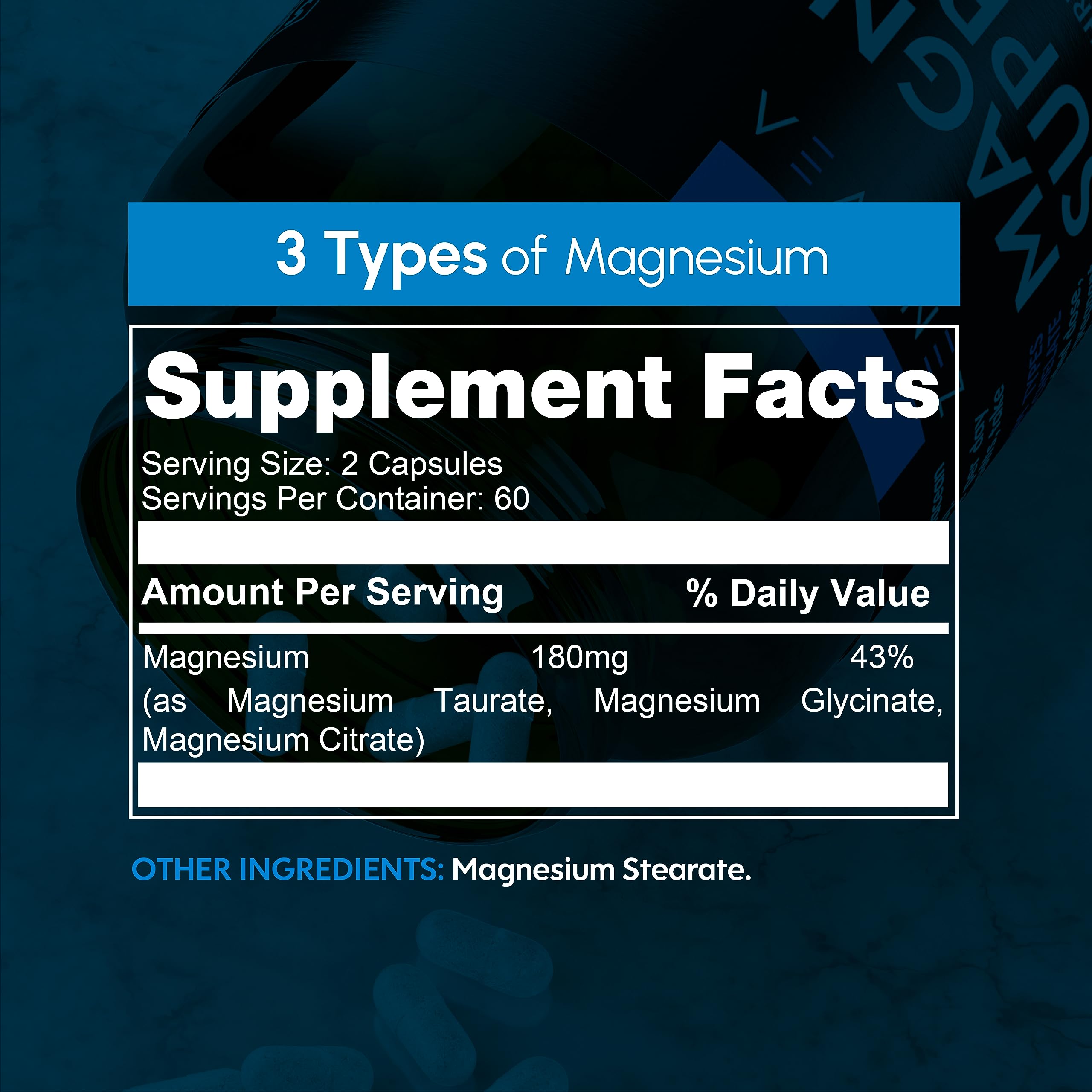 Zenavea Triple Magnesium Complex packaging and branding