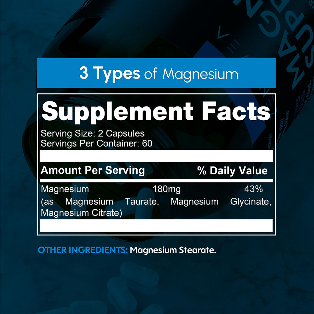 Zenavea Triple Magnesium Complex packaging and branding