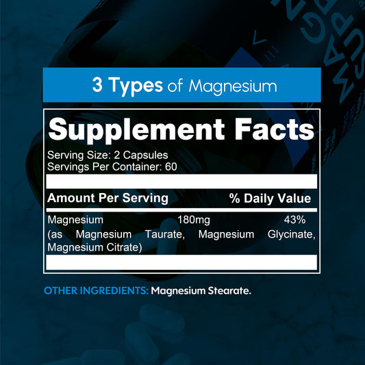 Zenavea Triple Magnesium Complex packaging and branding