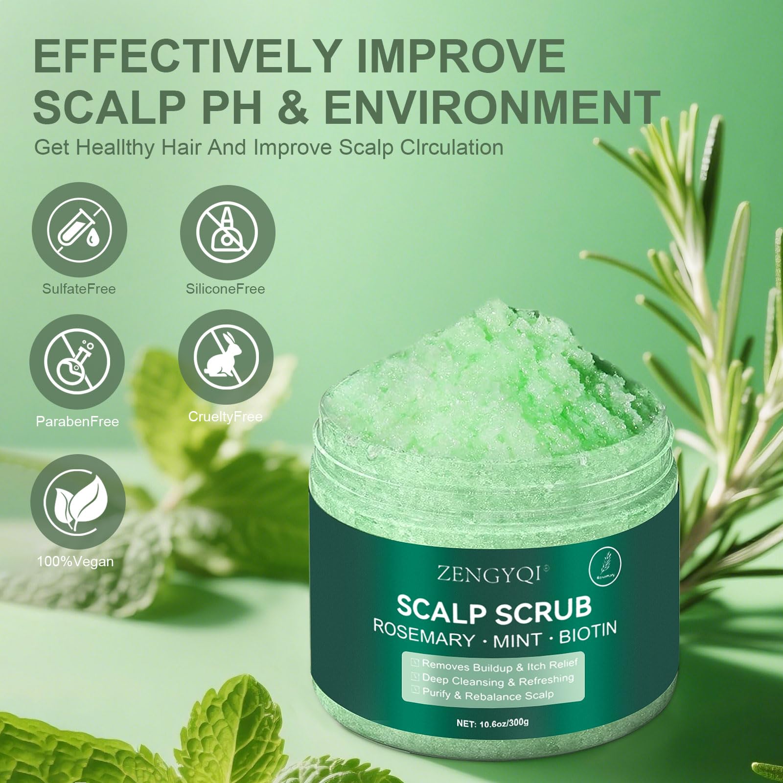 ZENGYQI follicle-strengthening focus supports thicker-feeling hair over time.