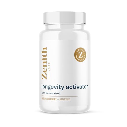Zenith Labs Longevity Activator bottle on white background