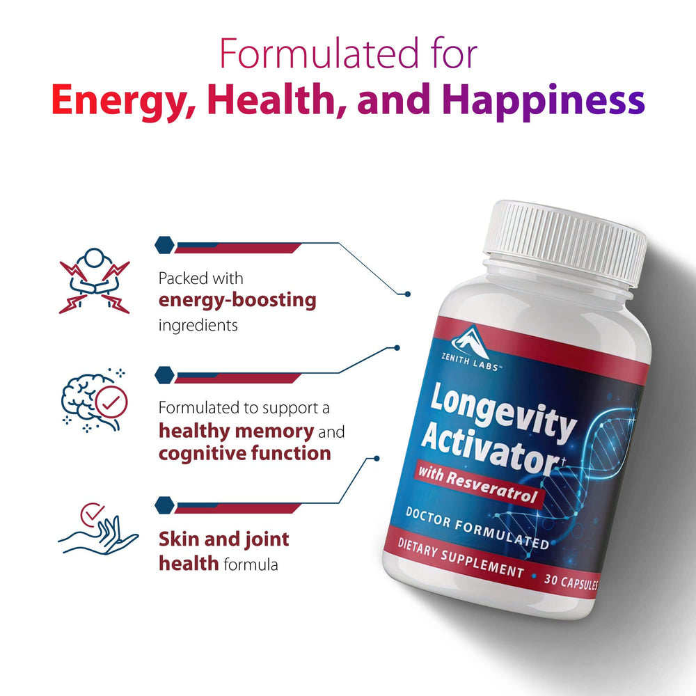 Ingredients illustration for Longevity Activator
